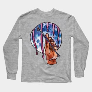 The Pink Moon Long Sleeve T-Shirt